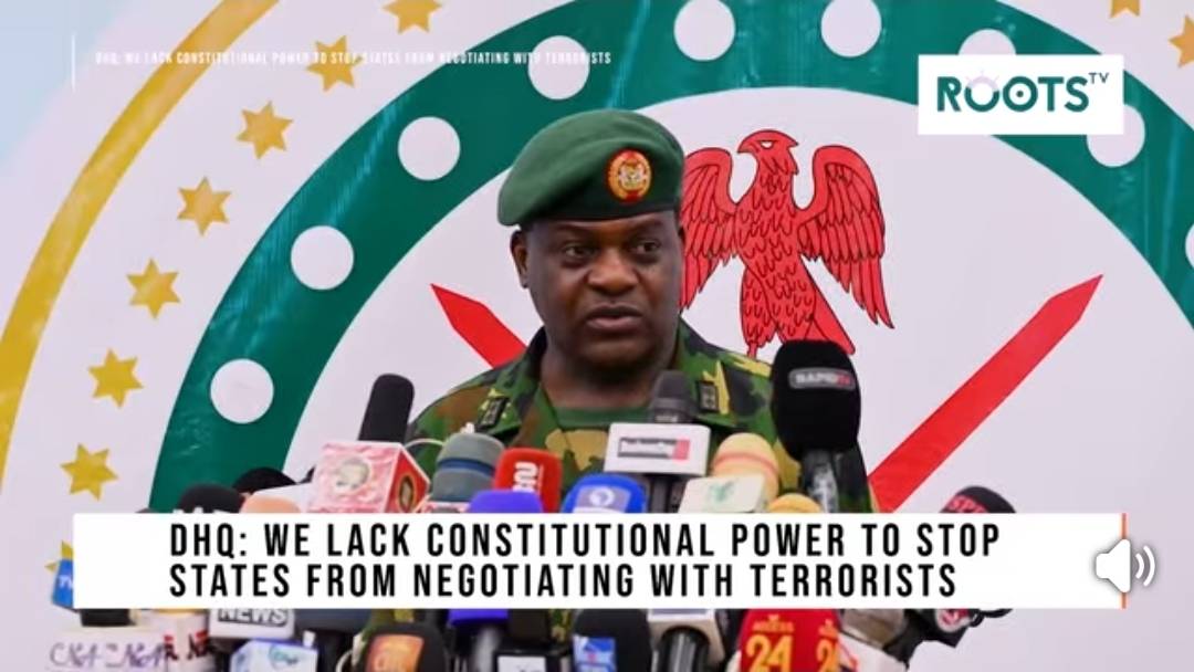 Nigeria's Defense Headquarters (DHQ) has declared that it lacks the constitutional power to stop any...