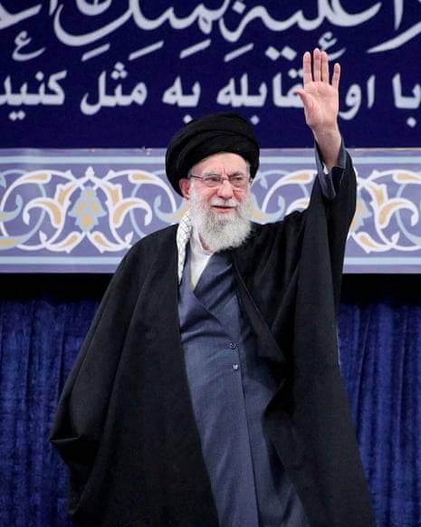 The daughter and grandchild of Iran's supreme leader, Ayatollah Ali Khamenei, were killed in US-Isra...