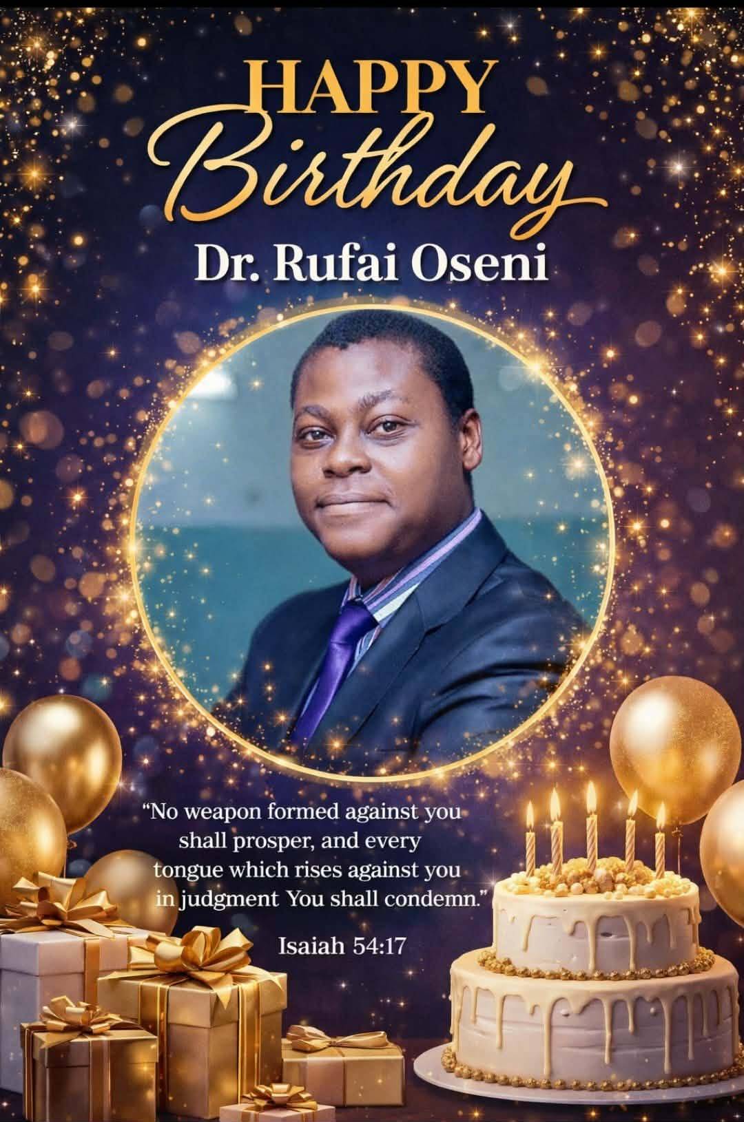 Dr. Rufai Oseni stands as a bold voice in modern journalism—fearless, articulate, and unwavering in...