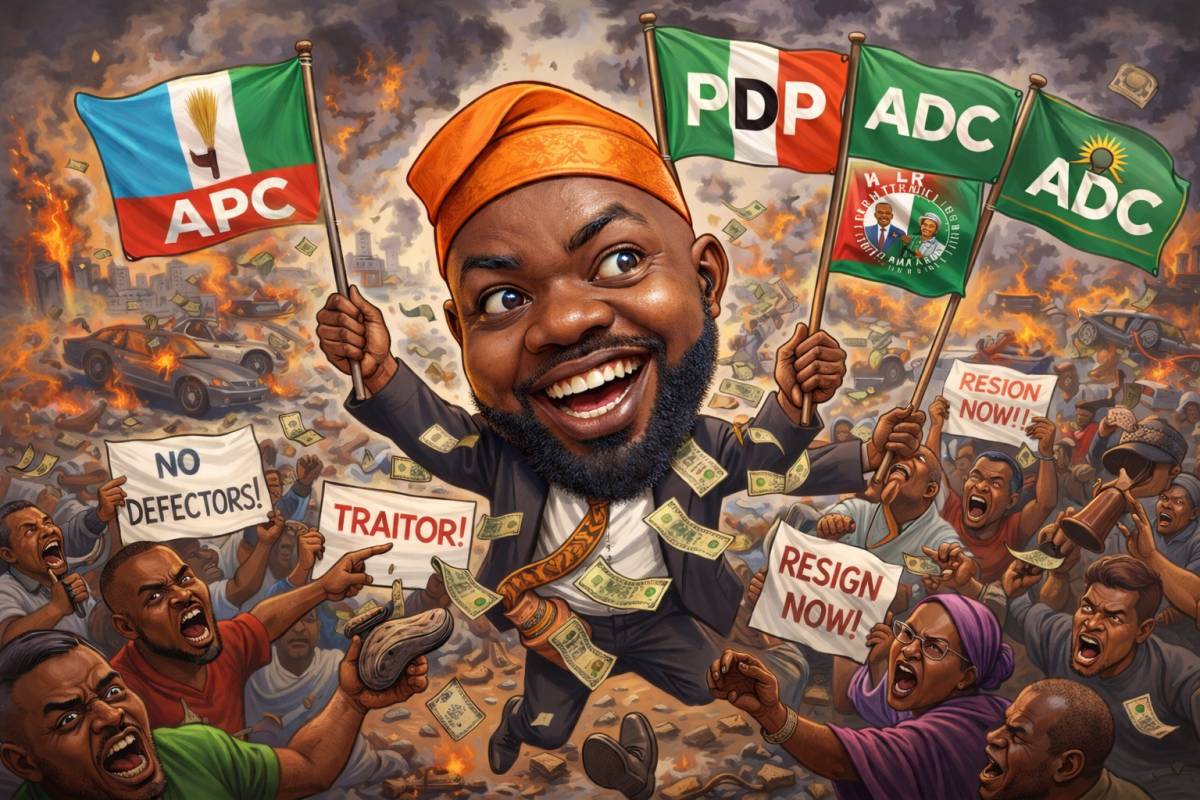Nigerian politicians can fill you with hatred if you are not being careful. The audacity to do the w...