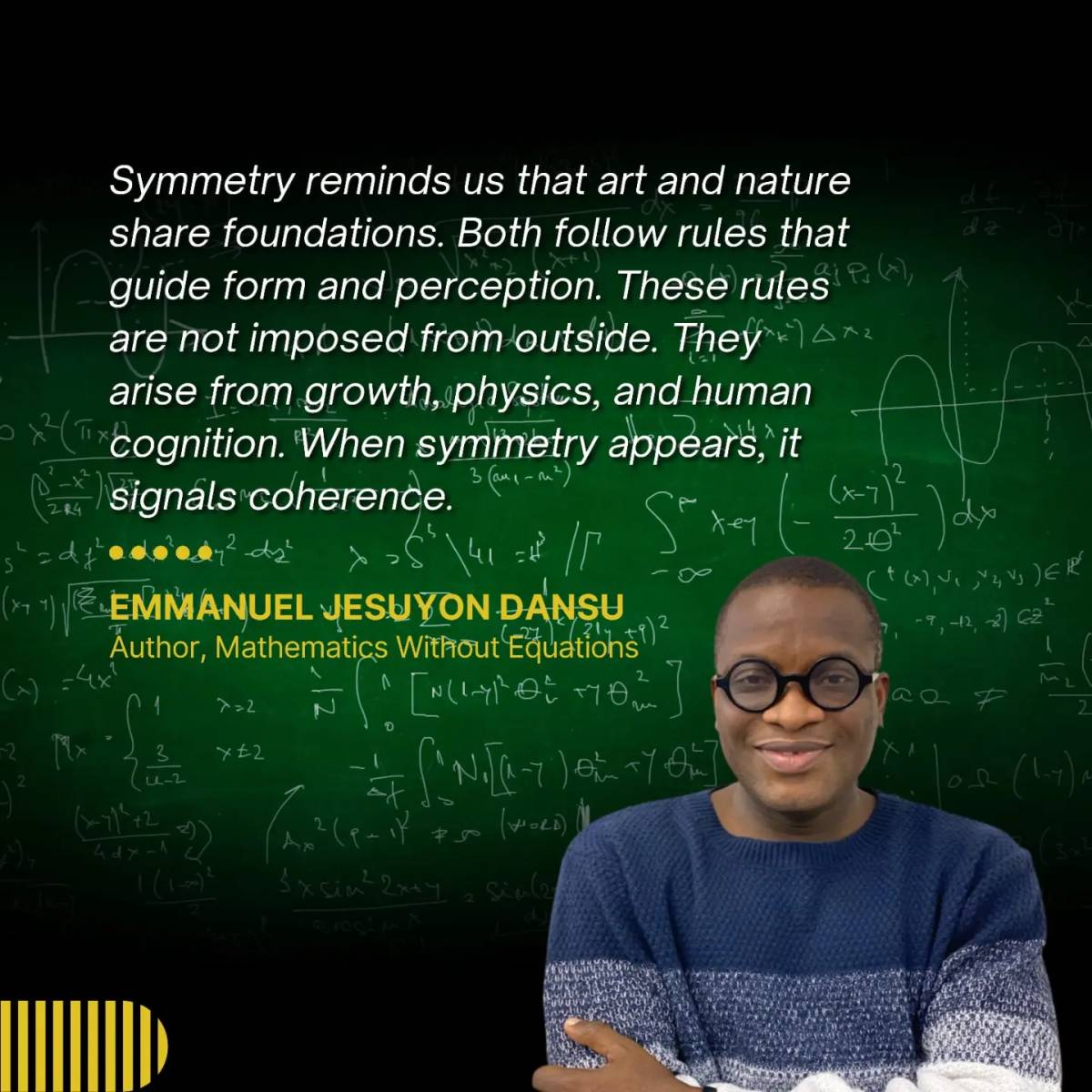 Symmetry in Arts and Nature
Symmetry reminds us that art and nature share foundations. Both follow r...