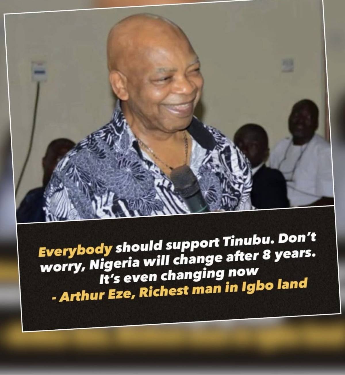 Evil man that always lying to his people