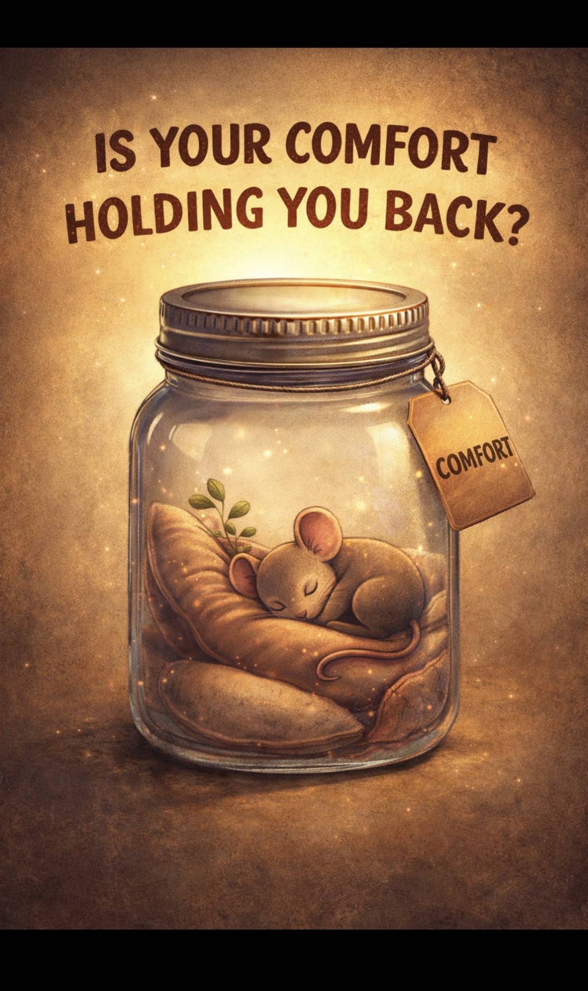 Most people are not stuck because life is hard.
They’re stuck because they got comfortable where no...