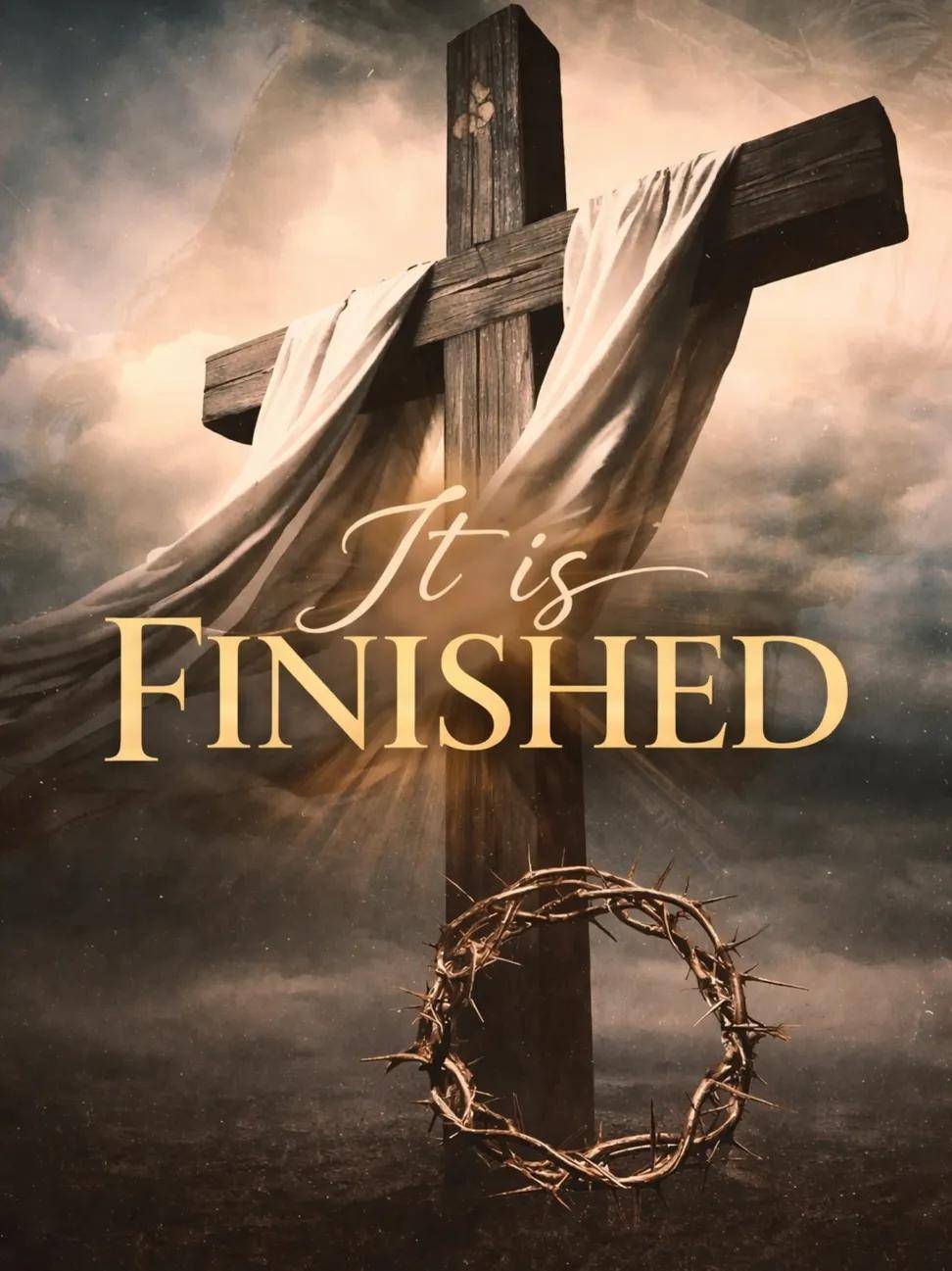 THE PRICE HAS BEEN PAID IN FULL. HAPPY GOOD FRIDAY TO ALL.