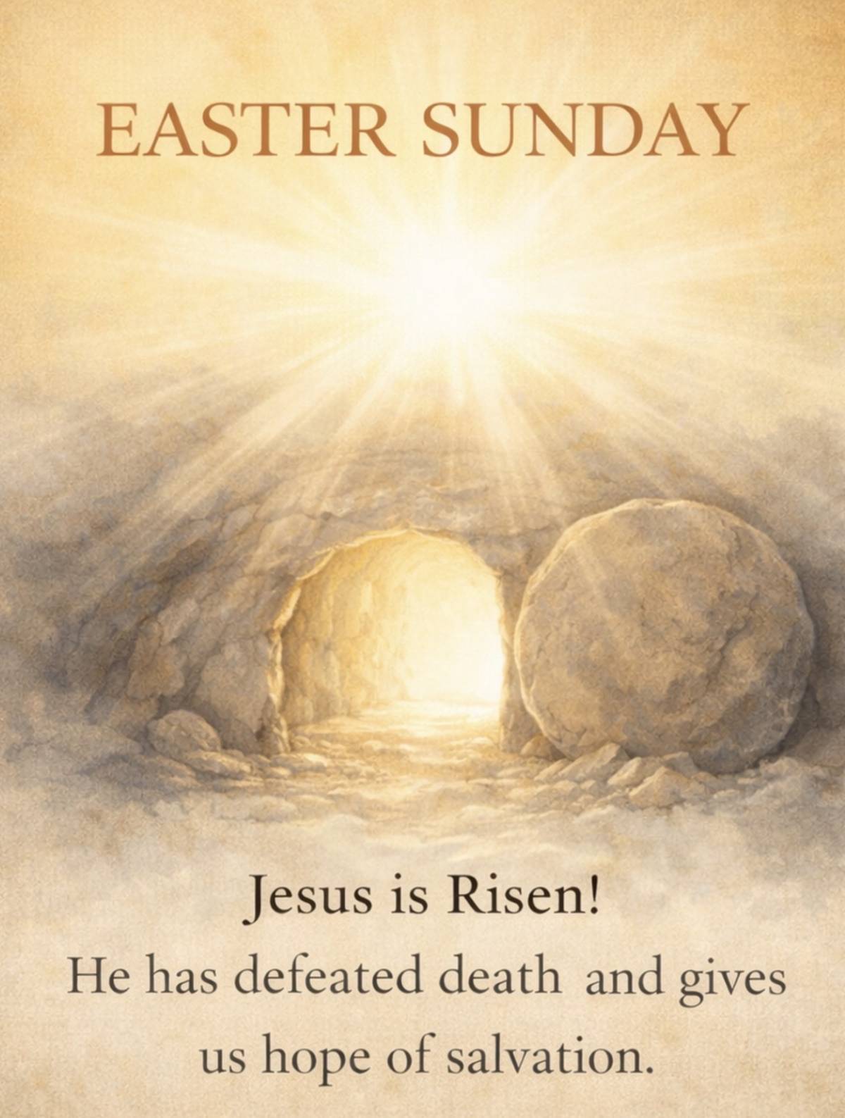 Wishing you and your loved ones a blessed and joyful Easter Celebration…..