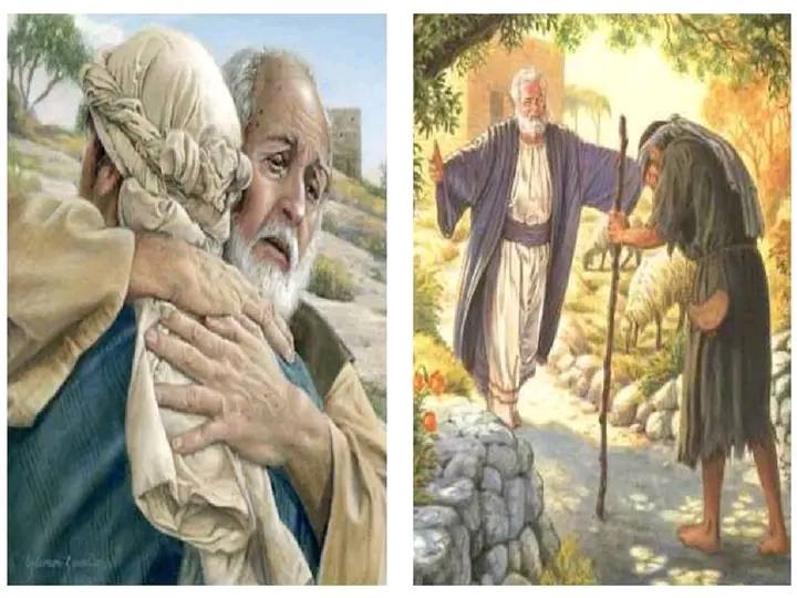 The Parable of the Prodigal Son story. This is exactly what happens when we come to God with sincere...