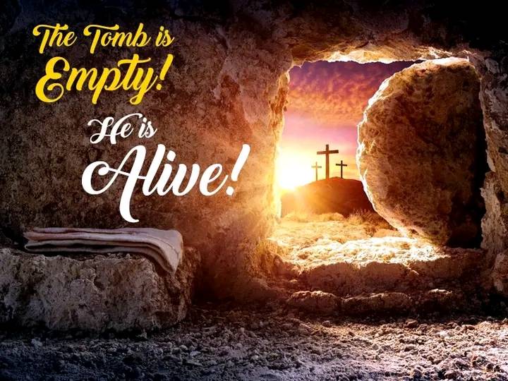 The tomb was sealed,
and the world fell into silence.
But the silence did not last.
The darkness di...