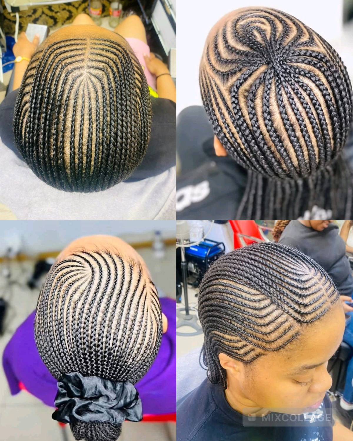 Beautiful natural hair cornrow styles 💞