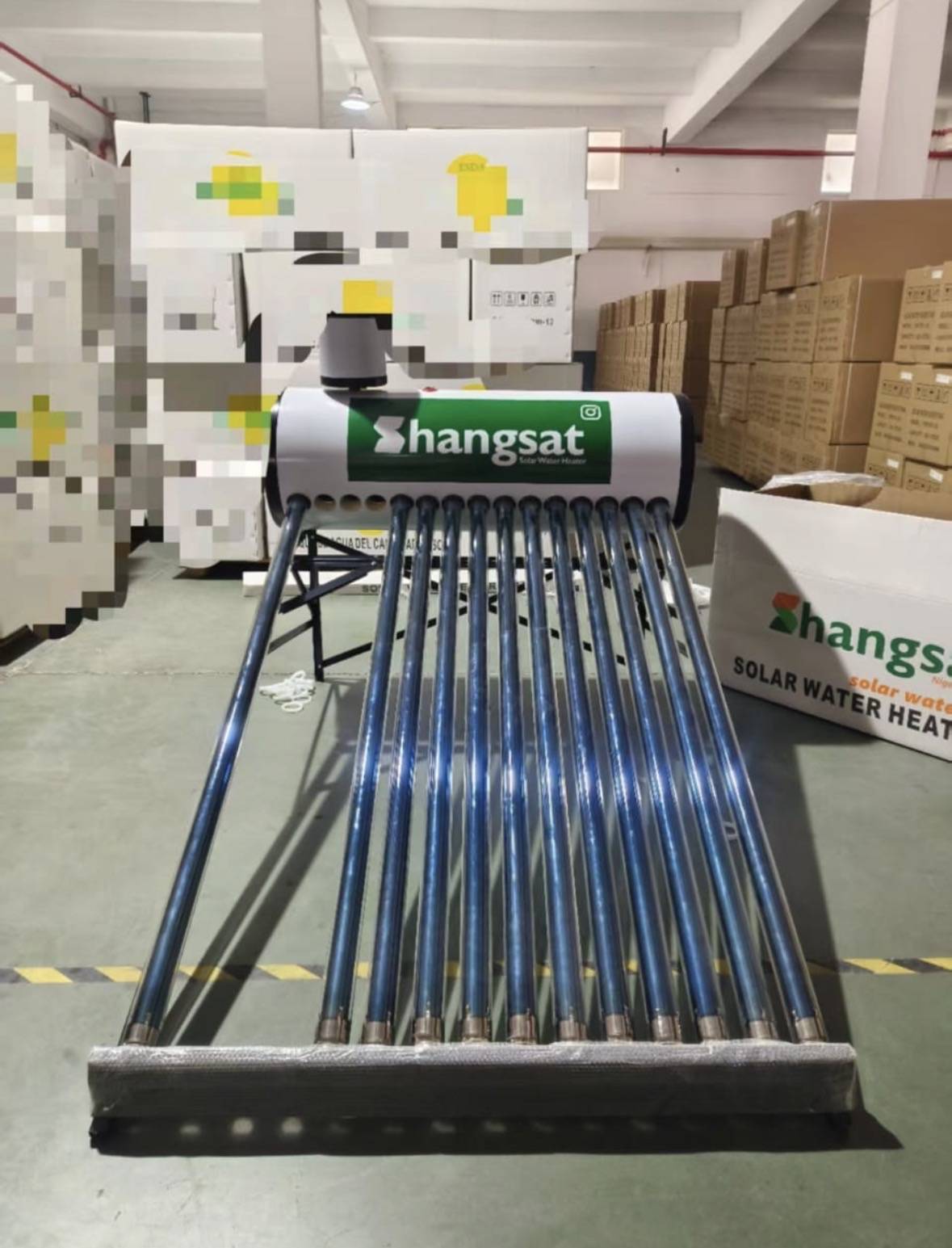Water heater powered by solar manufactured by SHANGSAT NIGERIA LIMITED
Available in different size...