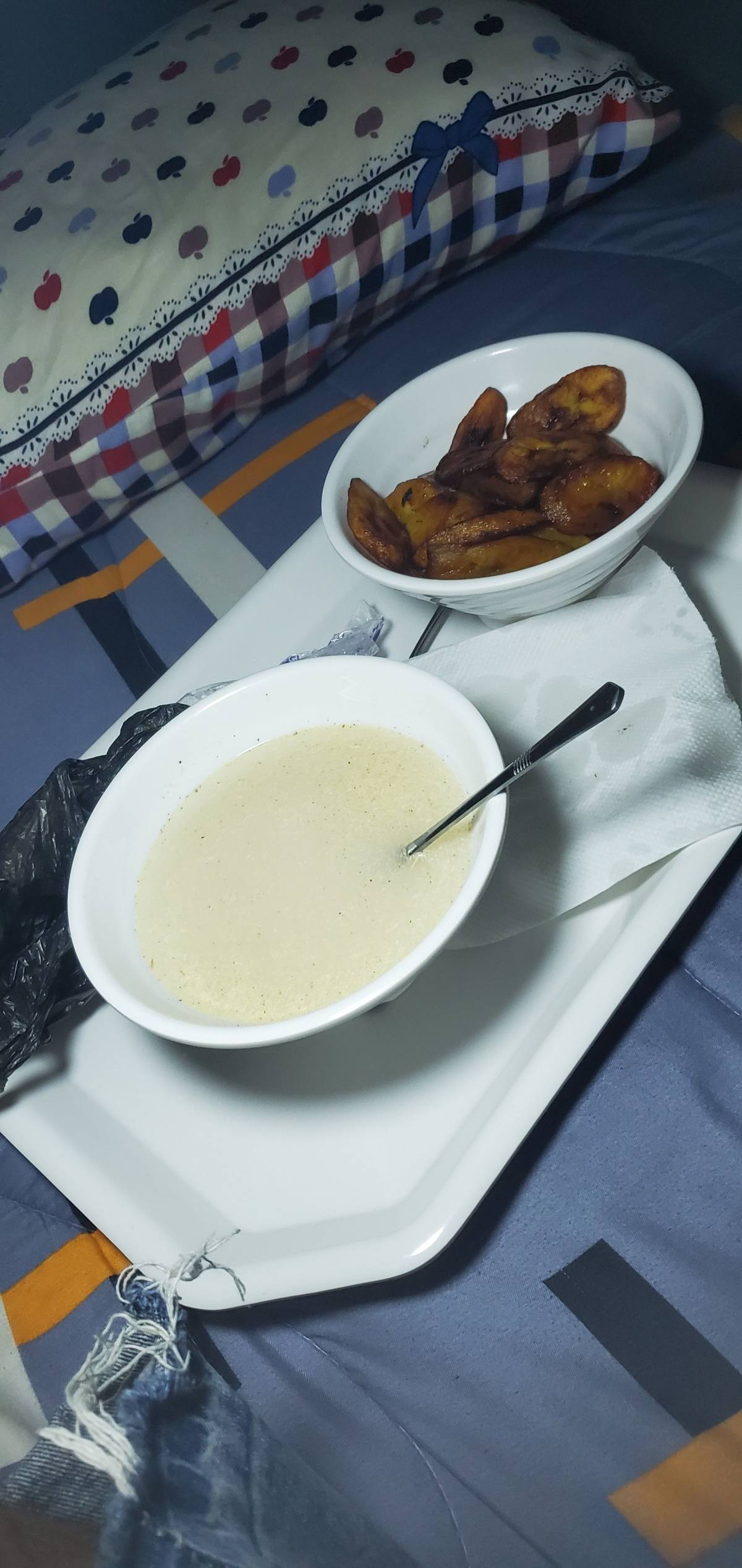 Country hard garri for dinner