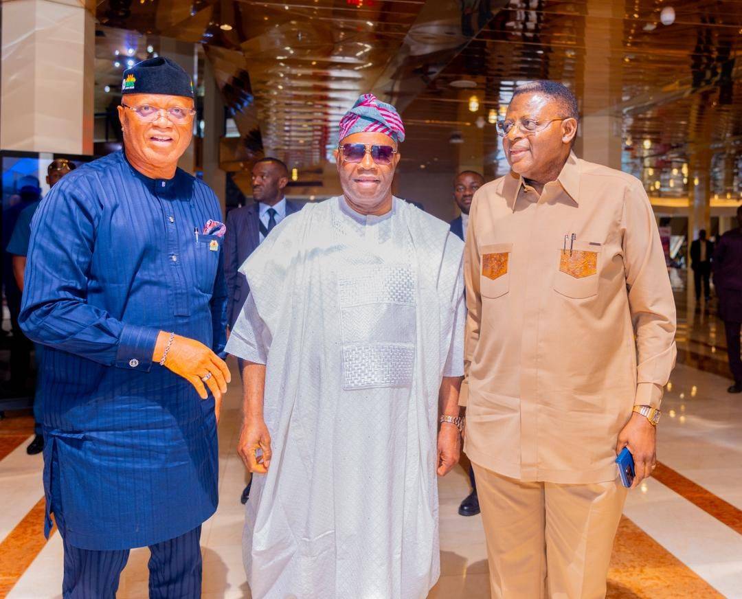 PHOTO NEWS
President of the Senate, Godswill Akpabio, on Wednesday in Abuja, played host to the Gov...
