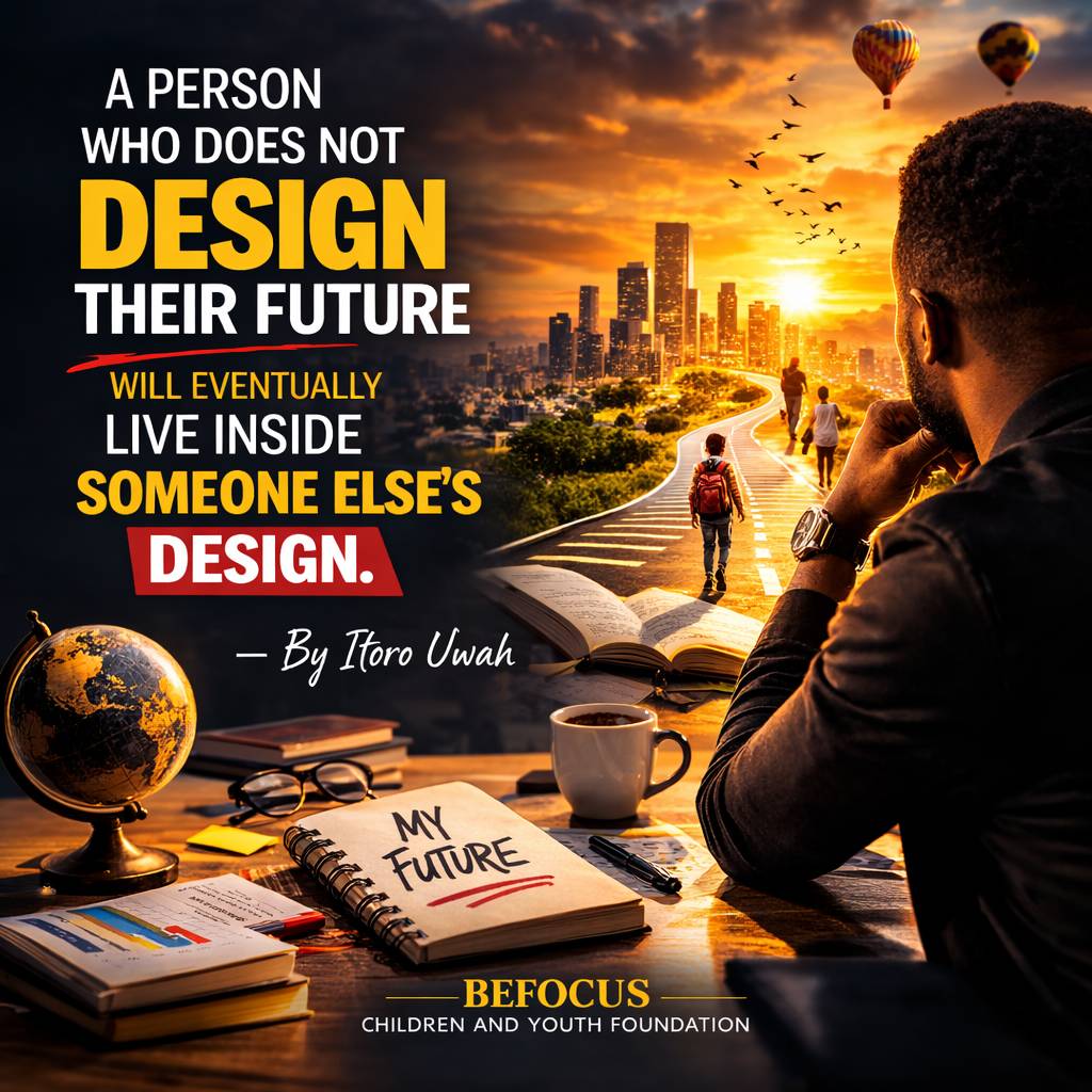 Your future will not happen by accident.
It will happen by design.
Those who take time to plan their...