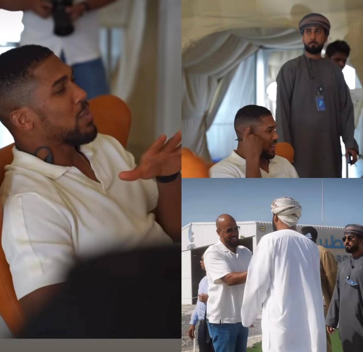 Anthony Joshua visited his late friend’s family as RAMADAN just started. He went with things to sup...
