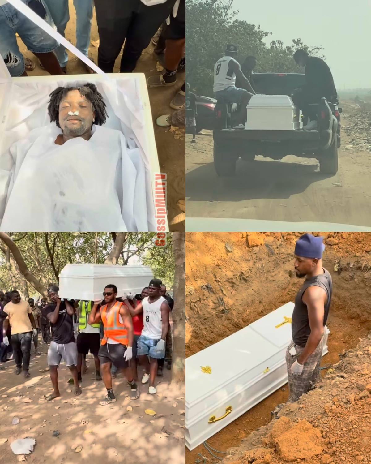 VeryDarkMan has finally been Bur!£d!!! May his gentle soul Continue to Rest in peace. Amen 🙏 take o...