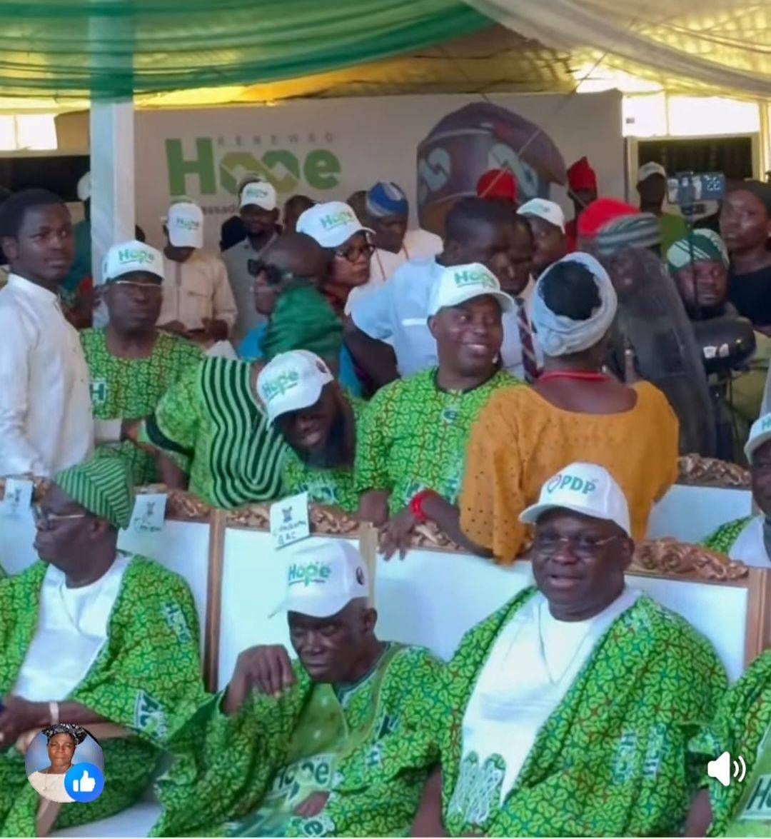 Former Governor of Ekiti State, Ayodele Fayose attends APC Renewed Hope Initiative programme with PD...