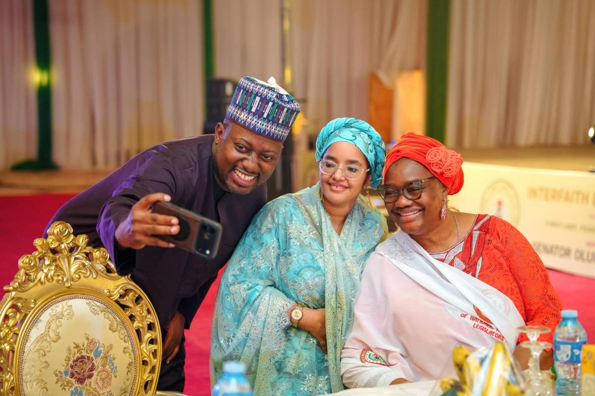 PHOTO NEWS
INTERFAITH BREAKING OF FAST WITH NIGERIA'S FIRST LADY
Wife of the Senate President and...
