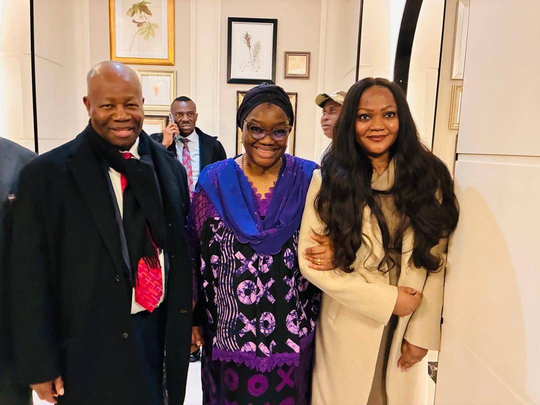 NEWS IN PIX
President of the Senate, Godswill Akpabio, his wife, Dr (Mrs) Unoma Godswill Akpabio a...