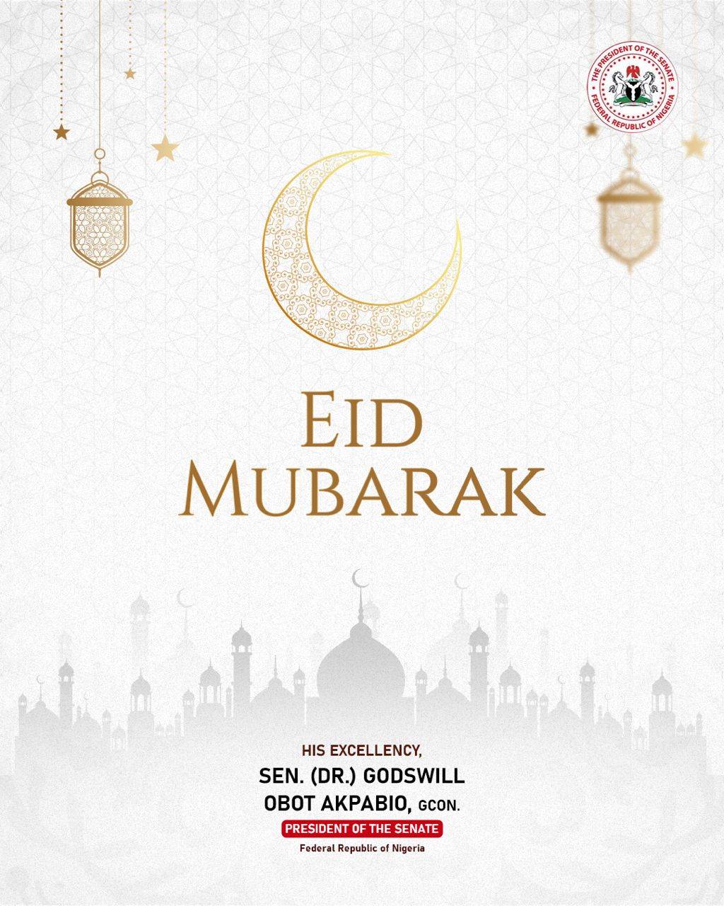 Sallah: Akpabio hails Muslims at Eid-el-Fitr
…Urges compassion for less privileged
As Muslims acro...