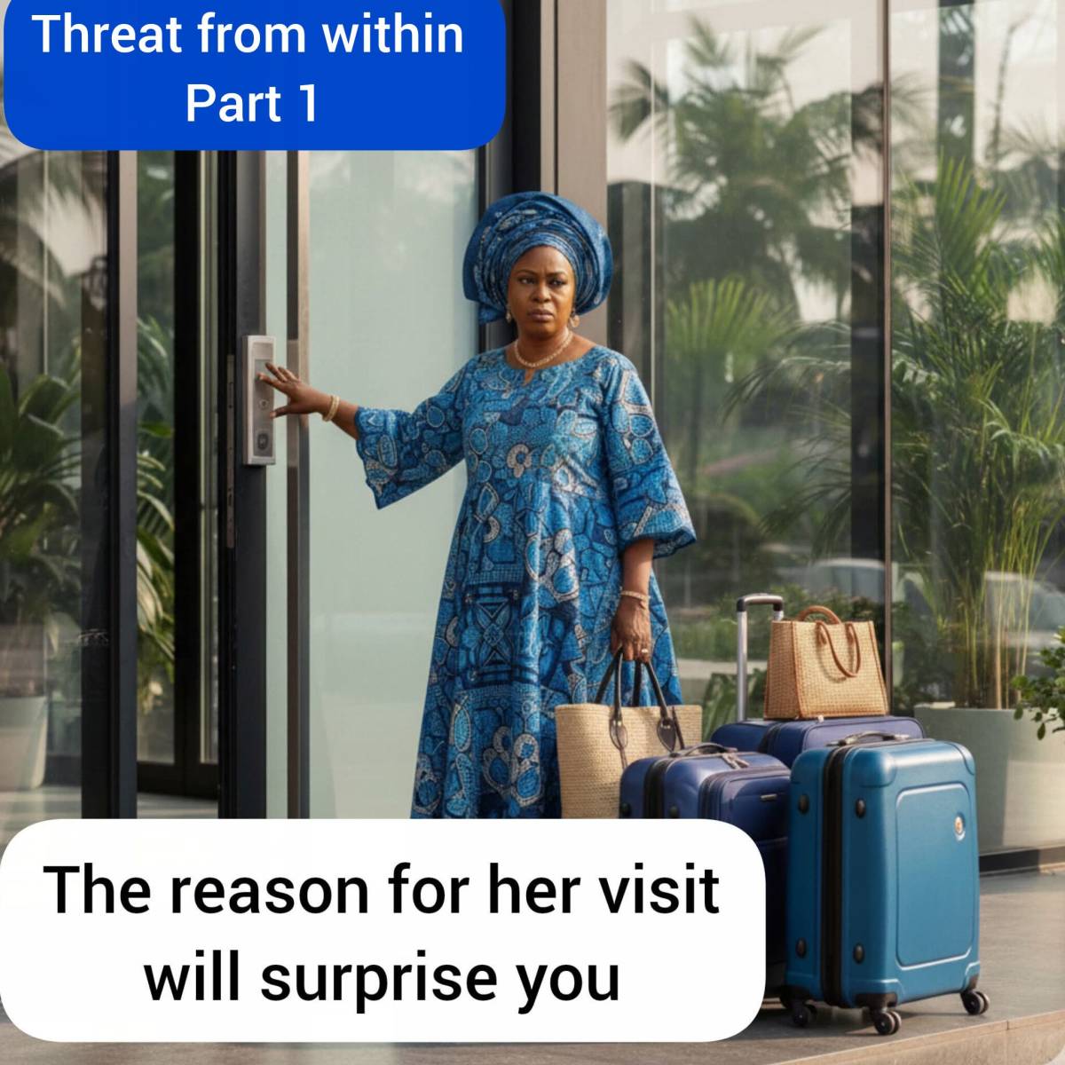 Threat From Within( Part 1) Scene 1
Ngozi didn’t question her mother’s sudden arrival a day after ch...