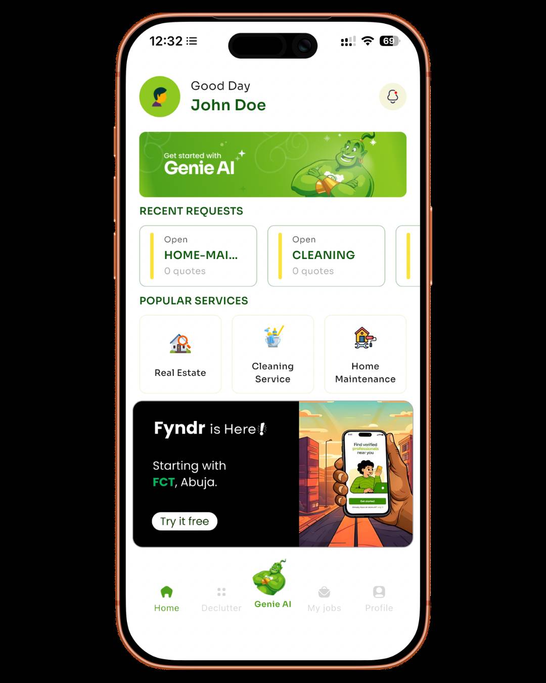 Designed for professional Realtors, Cleaning services and Home maintenance providers. Starting with...