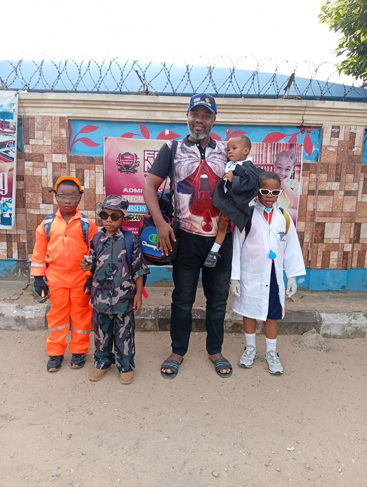 Career day with my boys