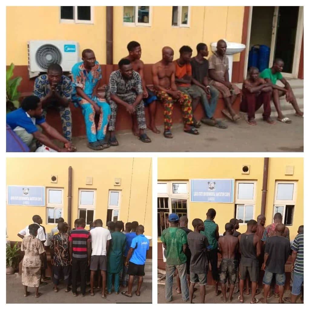 Lagos Arrest 46 for Open Defecation 

The Lagos State Anti-Open Defecation Squad has arrested 46 mal...