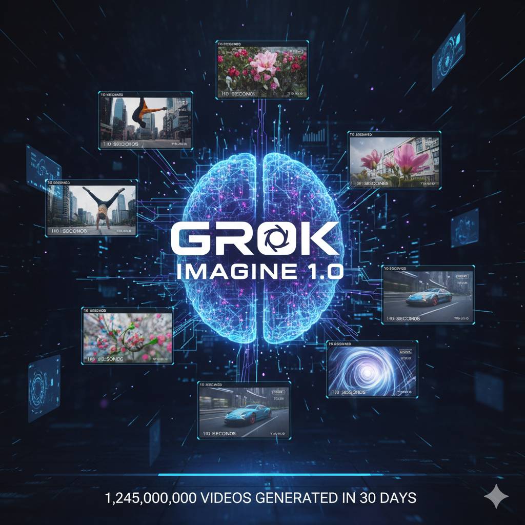 ๐ Big news! Introducing Grok Imagine 1.0 โ A monumental leap forward in AI video generation! ๐ฌ
Exp...