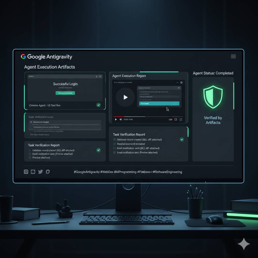Antigravity Artifacts!
Stop digging through raw terminal logs to see what your AI agent did. In Goo...
