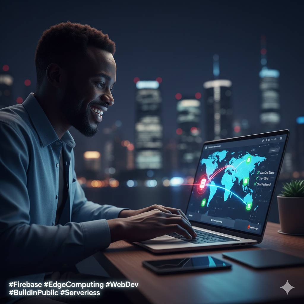 Firebase Edge-First Functions:
The speed of light just got faster for my users. 🌎✨
​Firebase App...