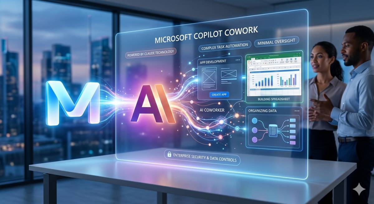 The tech world just shifted!
Microsoft has officially integrated Anthropic’s Claude Cowork into th...