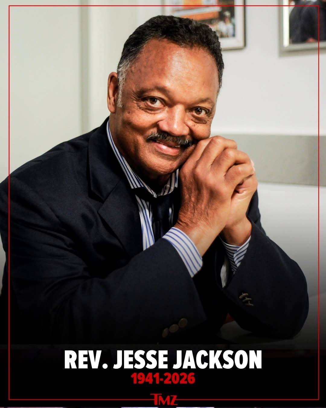 Rest in power, The Reverend Jesse Jackson!