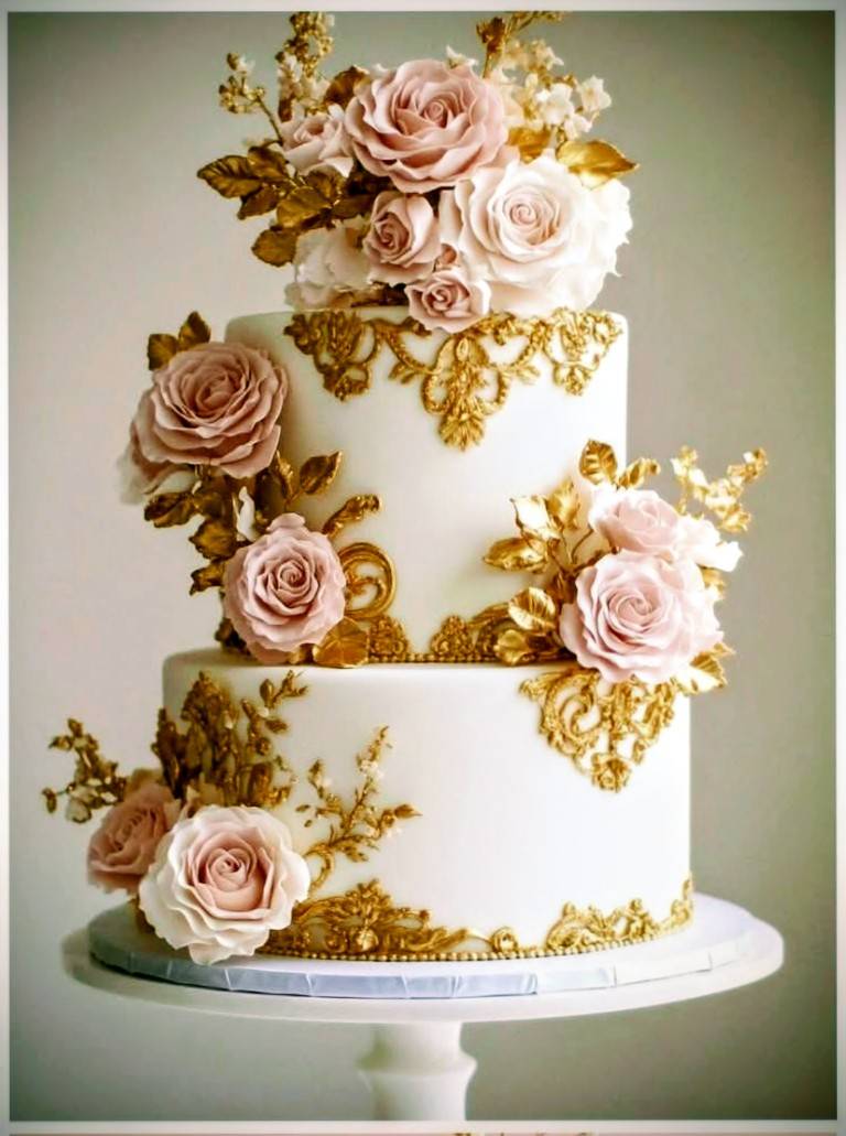 We make flower petals for your cakes too