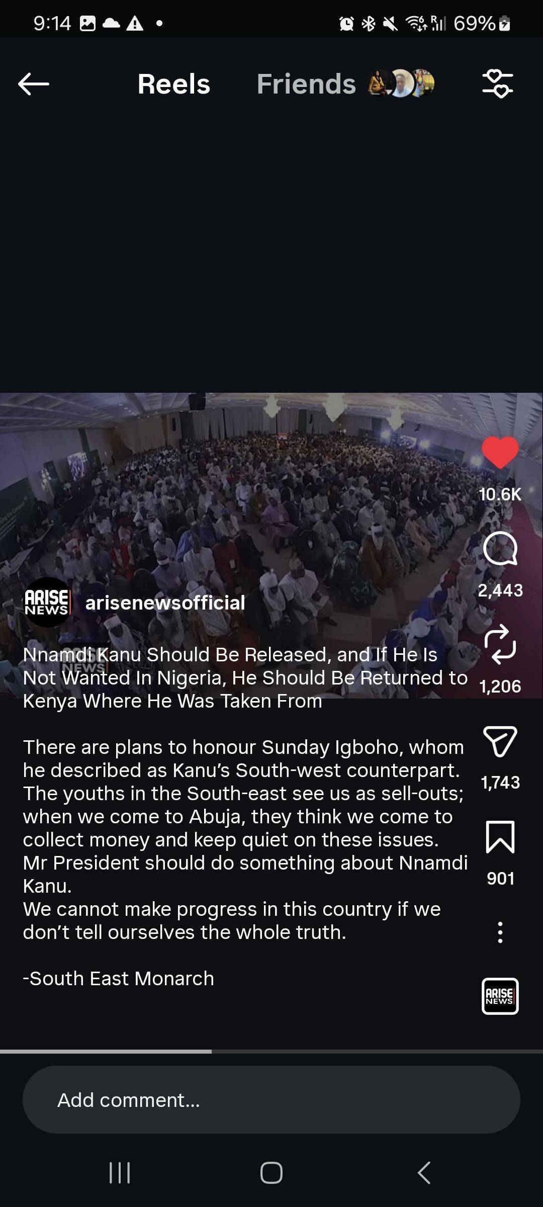 @thisdaylive @arisenews This is utterly
shameful coming from you. What do you
mean by South East Mo...