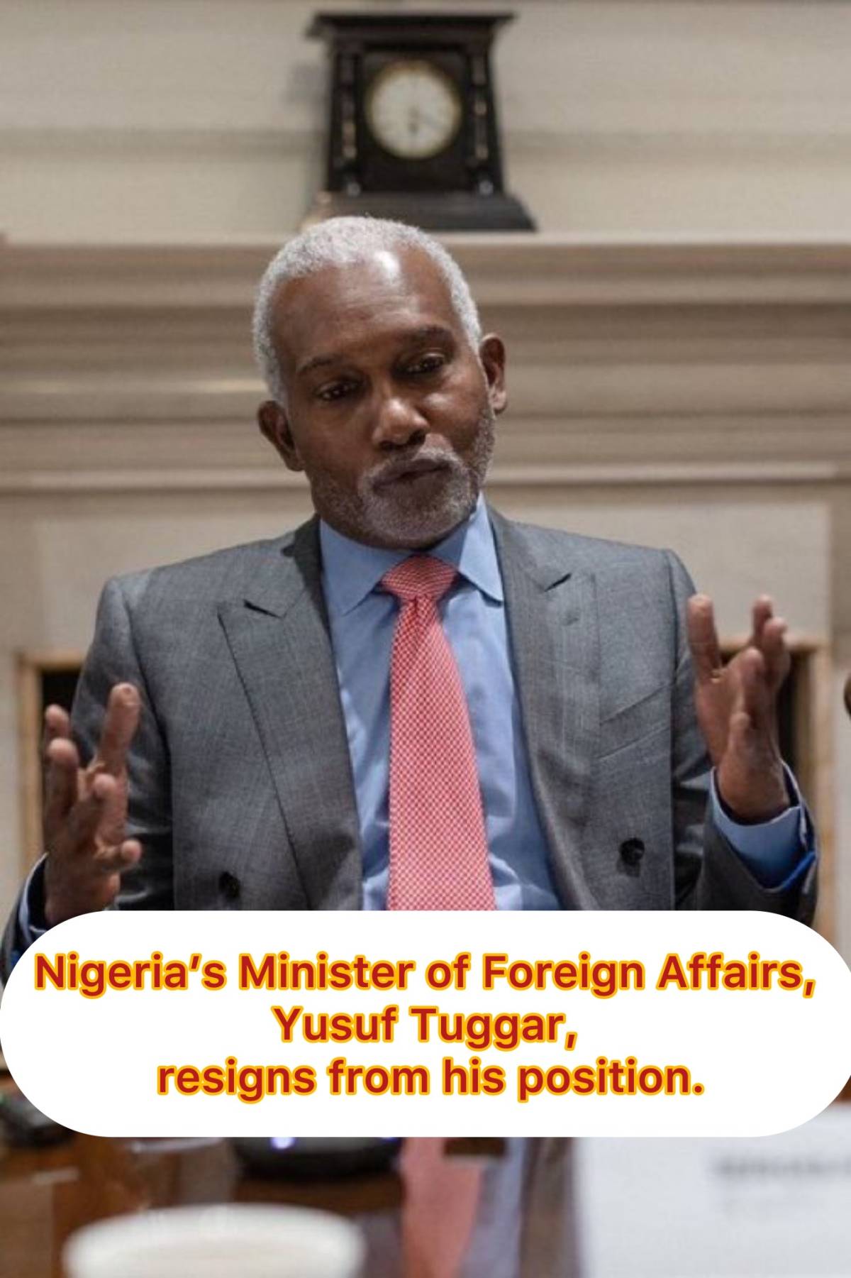 Nigeria’s Minister of Foreign Affairs, Yusuf Maitama Tuggar, has resigned from his position as of to...