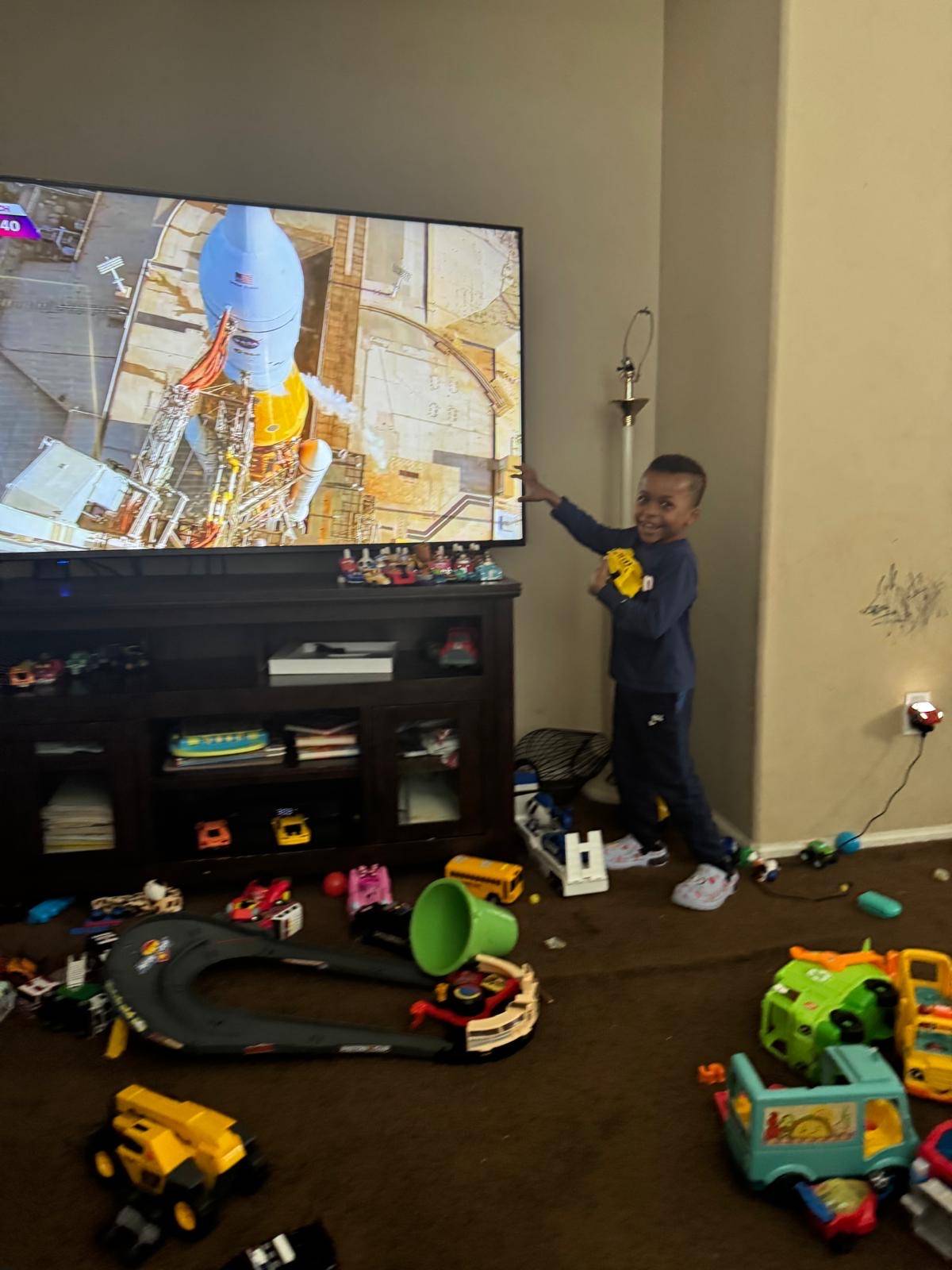 Ojay is watching Artemis II live—the first crewed mission in NASA's Artemis program, sending humans...
