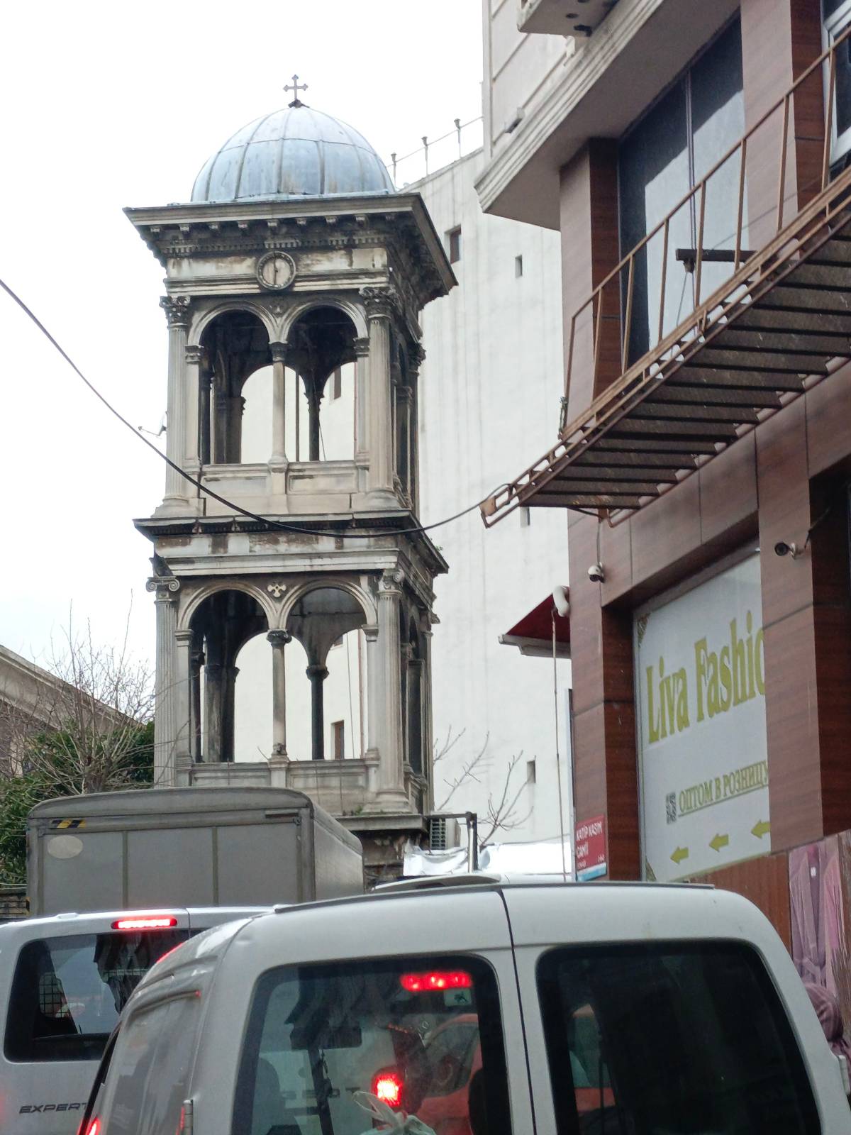This is Istanbul we go with raining of the day