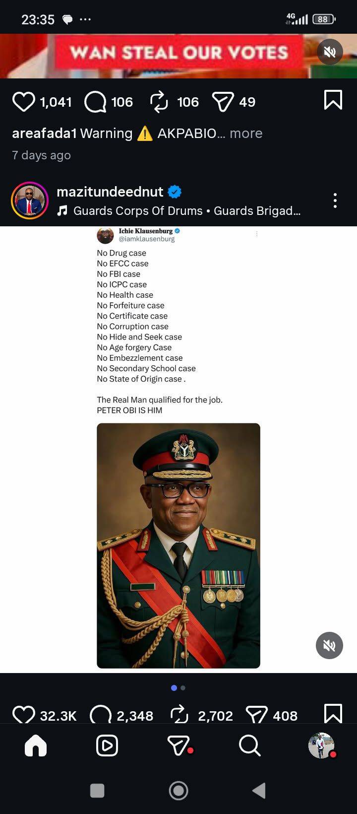 A New Nigeria is Possible and with PO
