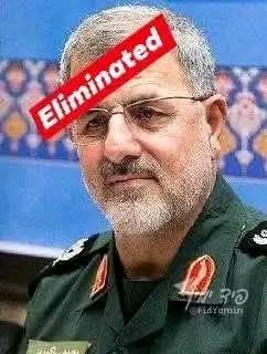 BREAKING!!! The Commander of the Islamic Revolutionary Guard Corps, Mohammad Pakpour Has Been Elimin...