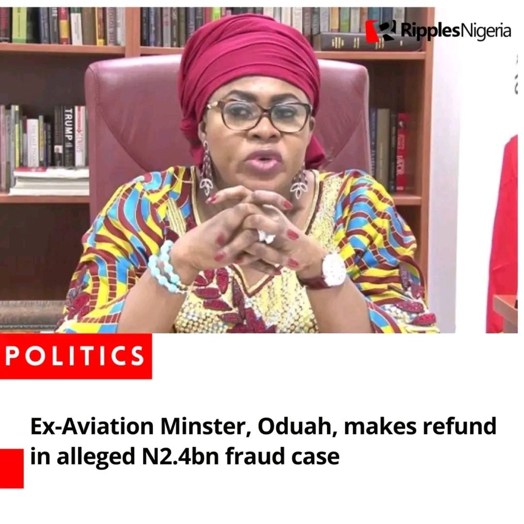 A former minister of Aviation, Stella Oduah, ex-minister of aviation, has initiated steps to make re...