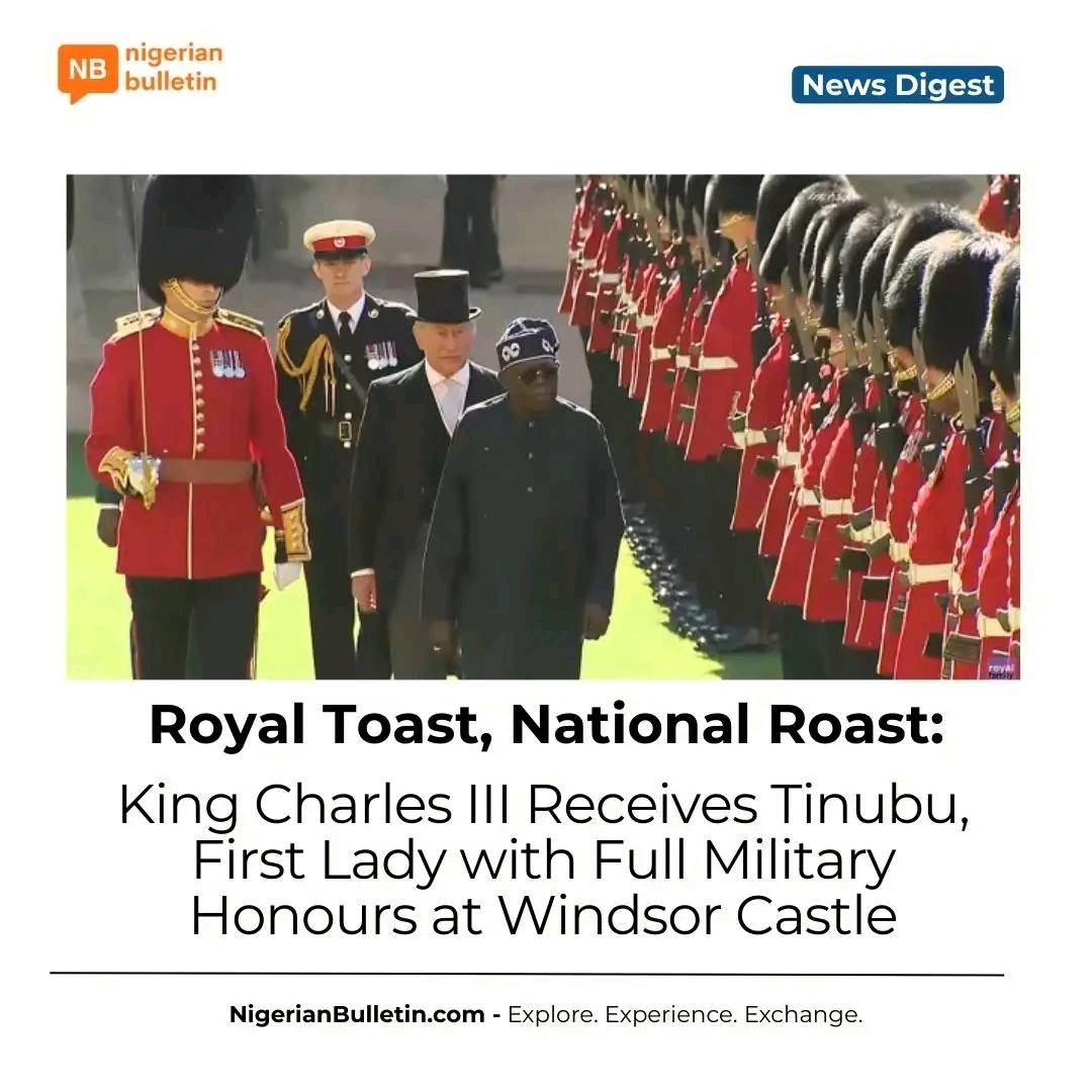 President Tinubu made history as the first Nigerian leader in 37 years to receive full military hono...