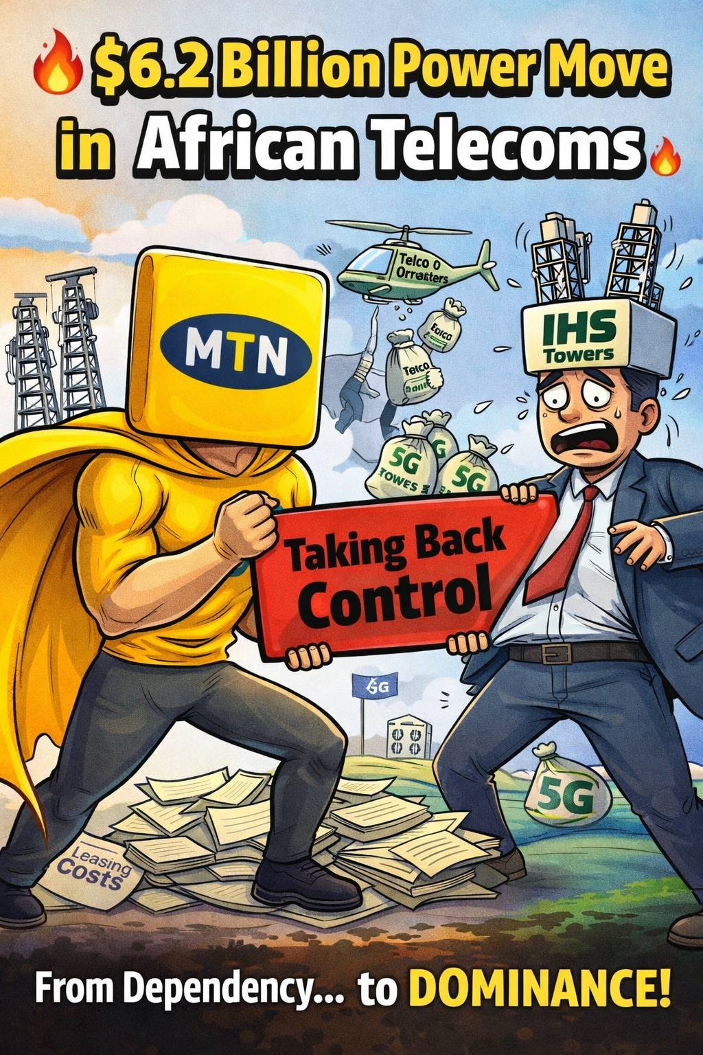 6.2 Billion Power Move in African Telecoms
This is not just an acquisition.
MTN is moving to take ba...