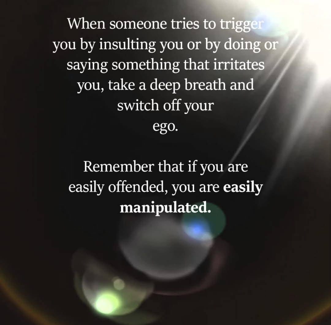 Proverbs12:16(CEV)says, "Losing your temper is foolish; ignoring an insult is smart."~