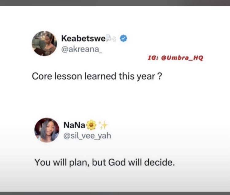My God is a Master planner
