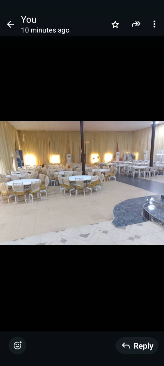 GLORY Events CENTRE, No 30, Olayiwola St Abule Egba Lagos 08025826441, 08050555446