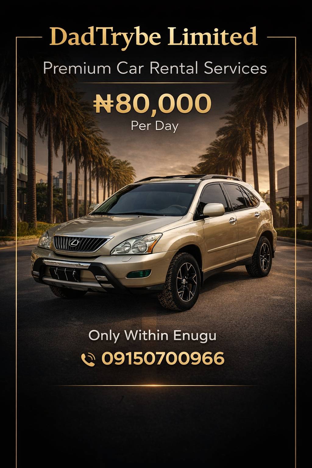 LET'S MAKE YOUR WEEK EASY
WHEREVER 
09150700999