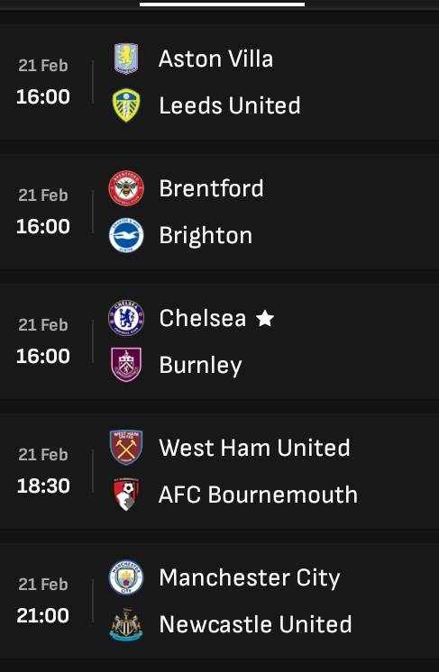 For the lover of EPL, let's the weekend begins 
🔥🔥🔥