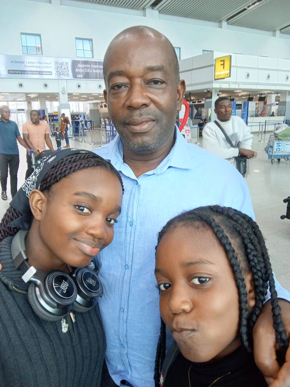I just saw my two angels off through MMA, let me get space for the forthcoming protest against the e...