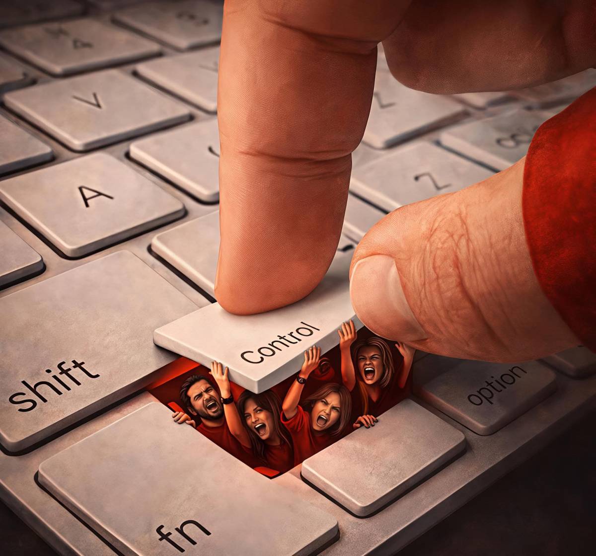Think before you press the 'control' button of emotion
Good afternoon Nigeria