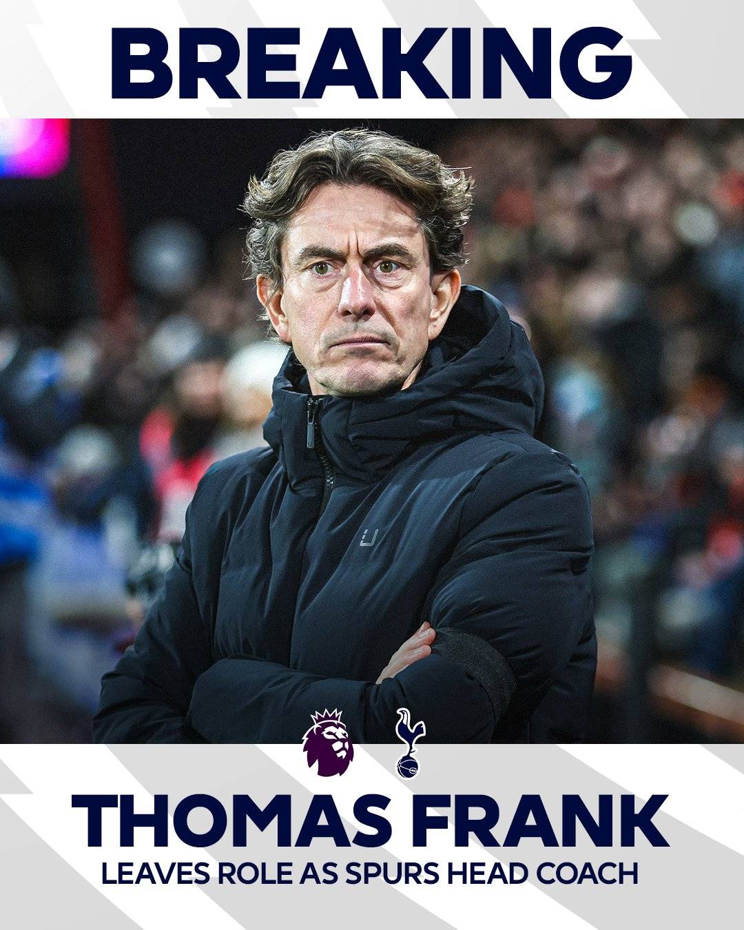 ๐๐ฅ๐๐๐๐๐ก๐: Thomas Frank has been SACKED as Tottenham Hotspur head coach.