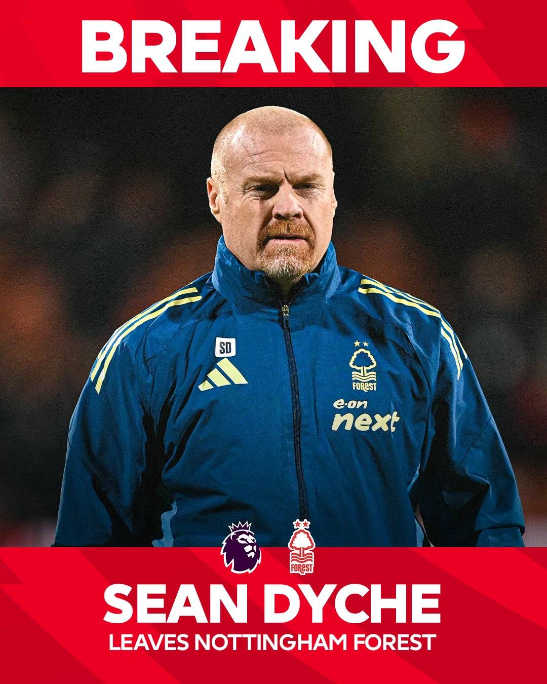 Another Coach sacked ๐
Sean Dyche of Nottingham Forest, truly there is nothing in this life ๐๐๐
